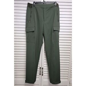 NWOT Athleta Women's Endless High Rise Cargo Pant Comfort Casual SZ 14T Green